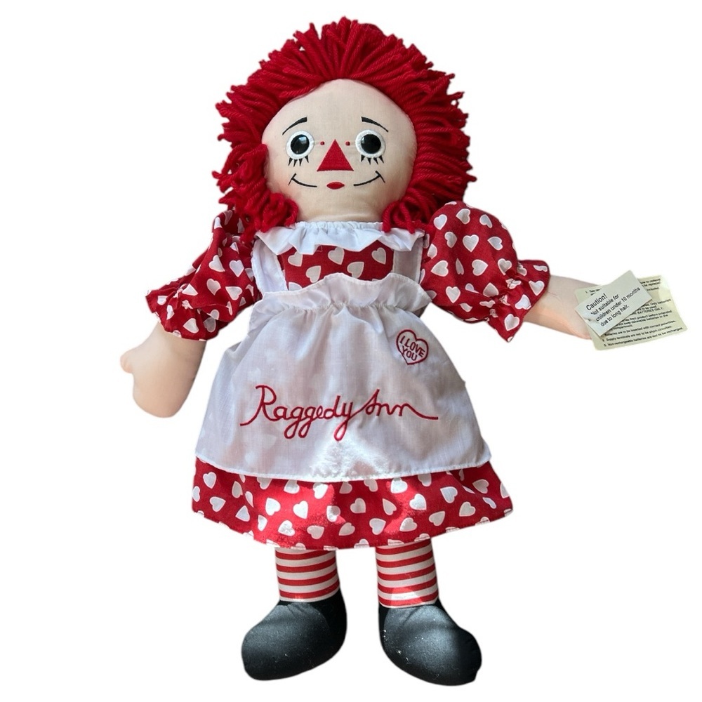 Vintage Applause I Love You 20" Raggedy Ann Doll Cloth Retro NEW